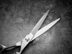 HH11 Tsuku - 5.5 Inches Hair Shears- Wet Cutting Blade with 20 Degree Offset Handle