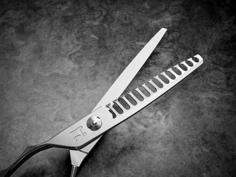 HH13LT Hanashi Aru - 14 Teeth Texturizing Shears - Ergonomically Offset Handle