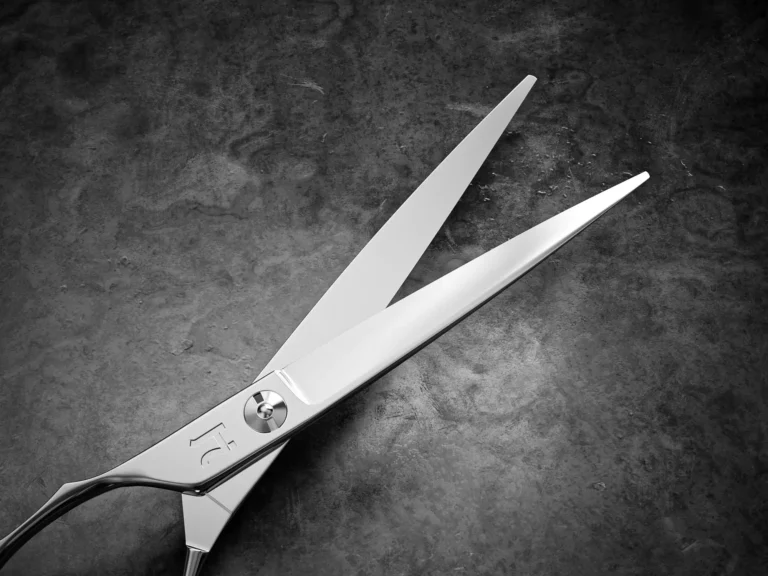 HH2 Kae Waza - 5.0 Inches - Left Handed Hair Shears- Wet Cutting and Offset Handle