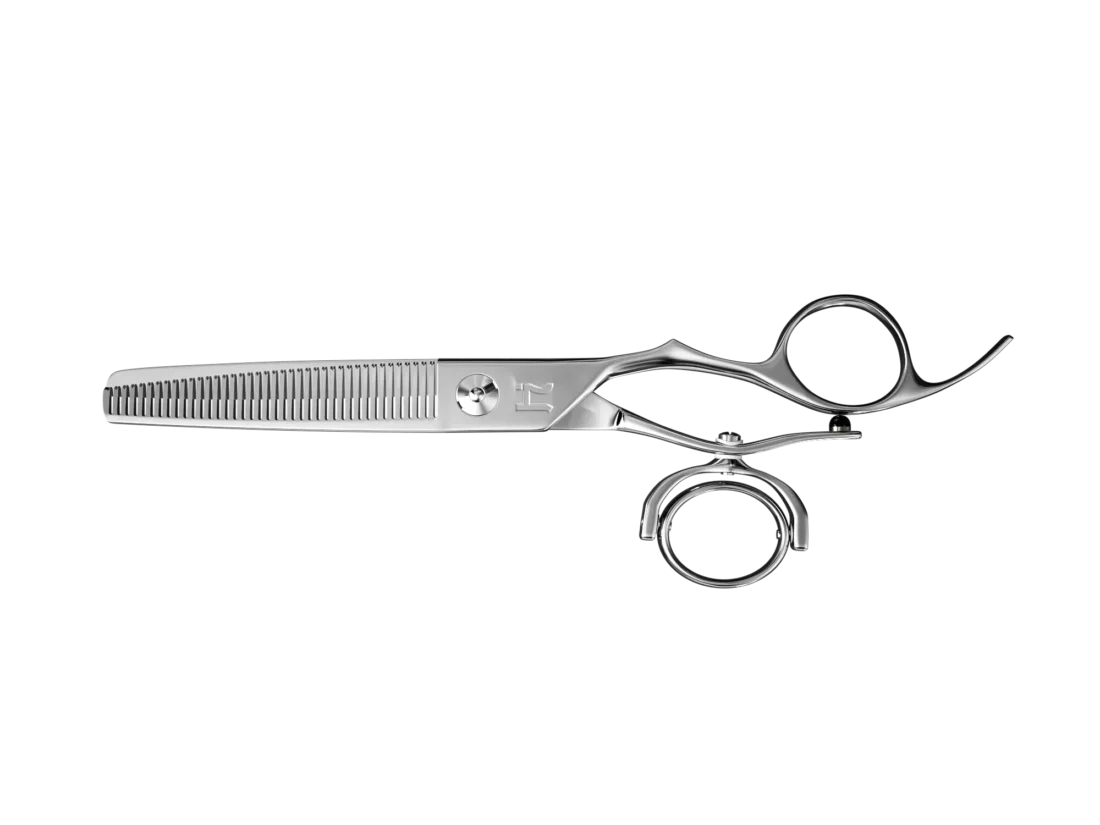HH340T Mazeru Steel - 40 Teeth Texturizing Shears - Perfect for Scissor-over Comb