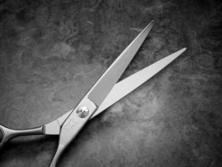 HH4 Menuki - 6.0 Inch Dry Steel Blend Detailing Shears - Ergonomic Handle