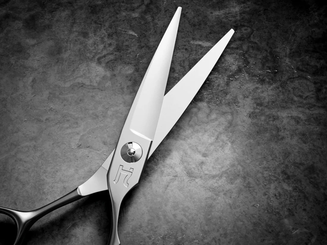HH6 Kime - 5.5 Inches - Right Handed High Carbon Professional Shears for Dry Cutting