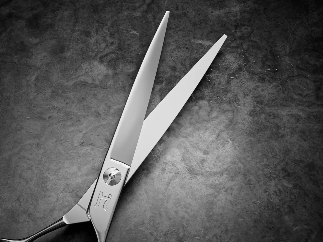 HH8 Talon - 5.0 Inch Right Handed Wet Cutting Shears - Excellent Dry Cutting Properties