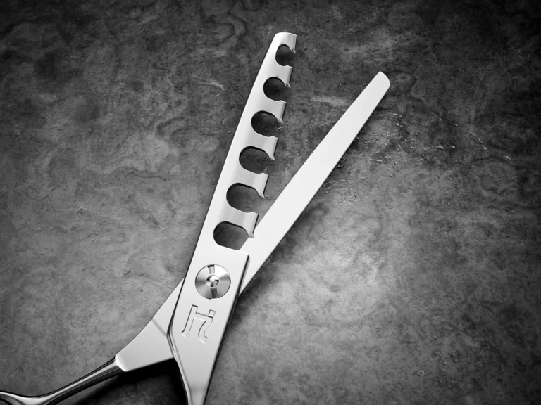 HH9T Kasumi - 6.0 Inches (7 Teeth) - 20 Degree Offset - Perfect Point Cutting Shears