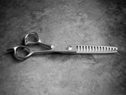 HHVT1 Mamba Texturizer - 14 Teeth - Dry Cutting Japanese Steel Shears - Brushed Handle