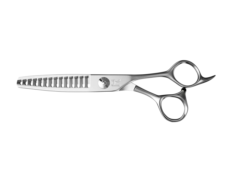 HHVT1 Mamba Texturizer - 14 Teeth - Dry Cutting Japanese Steel Shears - Brushed Handle