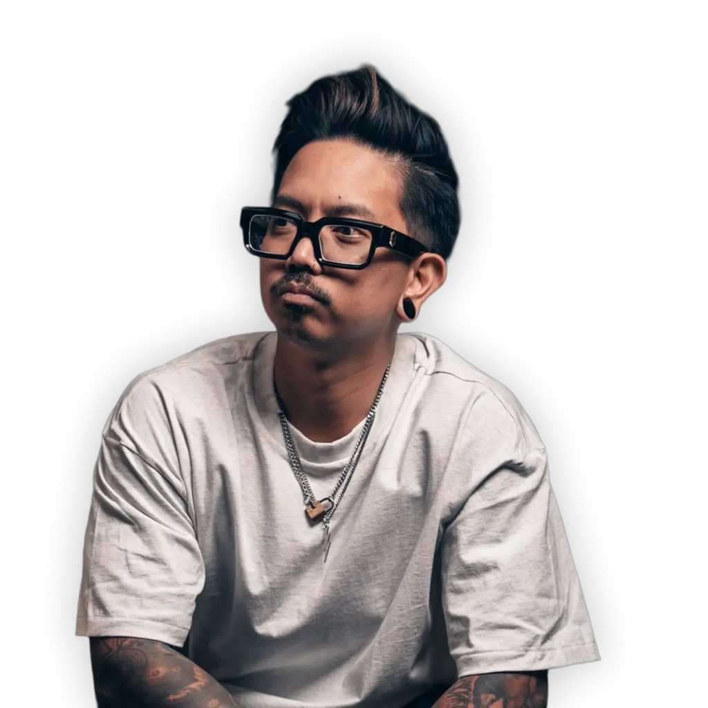 Portrait of Darren Reyes, Hanzo artist