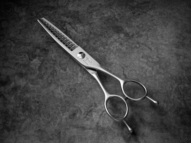 HH88T1 Eighty-Eight Texturizer Shears - 14 Teeth - Dual Removable Tangs - Brushed Handle