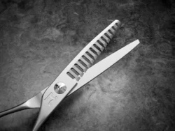 HH88T1 Eighty-Eight Texturizer Shears - 14 Teeth - Dual Removable Tangs - Brushed Handle