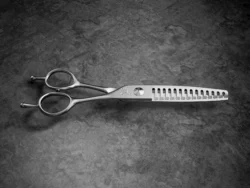 HH88T1 Eighty-Eight Texturizer Shears - 14 Teeth - Dual Removable Tangs - Brushed Handle