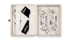 HHBOX8 - 8 Shear White Leather Box