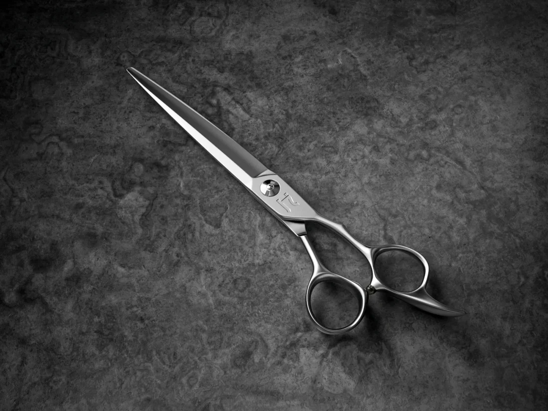 HHCW Karu - 7.0 Inches Right Handed Shears for Deep Point Cutting - Wet/Dry Hair