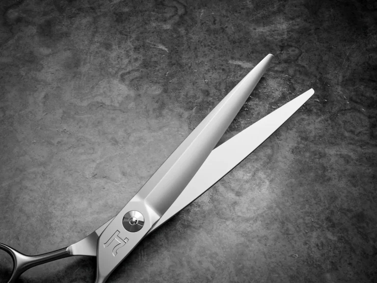 HHCW Karu - 7.0 Inches Right Handed Shears for Deep Point Cutting - Wet/Dry Hair