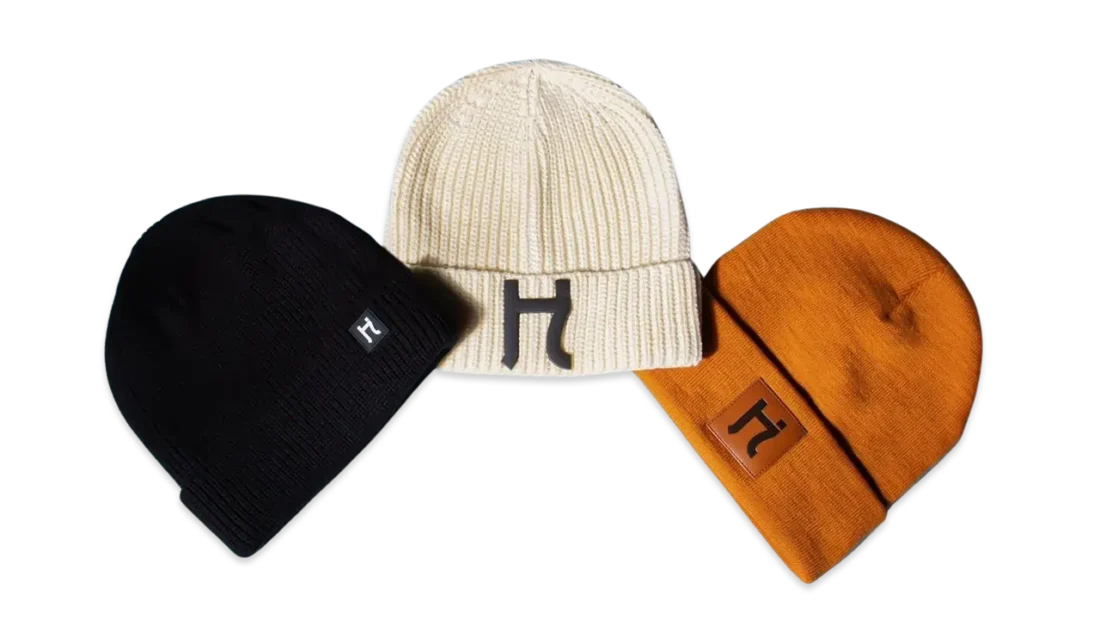 The Hanzo STATEMENT Aged Off-White Beanie - Image 2