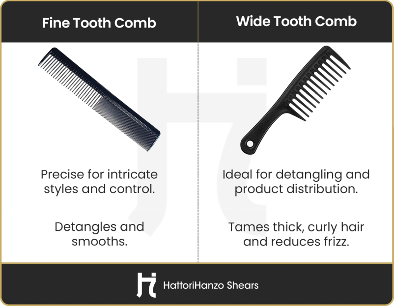 Hair Cutting Comb Types - Which Are Best for Hairstylists?