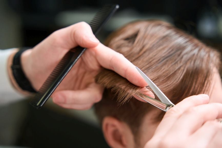 Taper Style Fringe Haircut for Men Tutorial by Experts