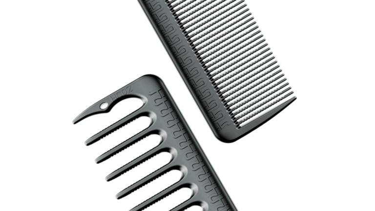 Hanzo Wide Tooth Standard Cutting Comb – Black