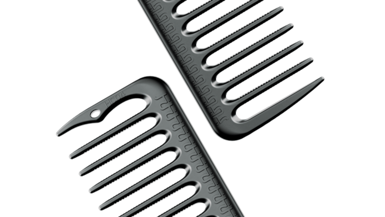 Hanzo Large Wide Tooth Cutting Comb – Black