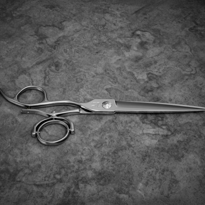 japanese steel salon shear built for smooth precision cutting