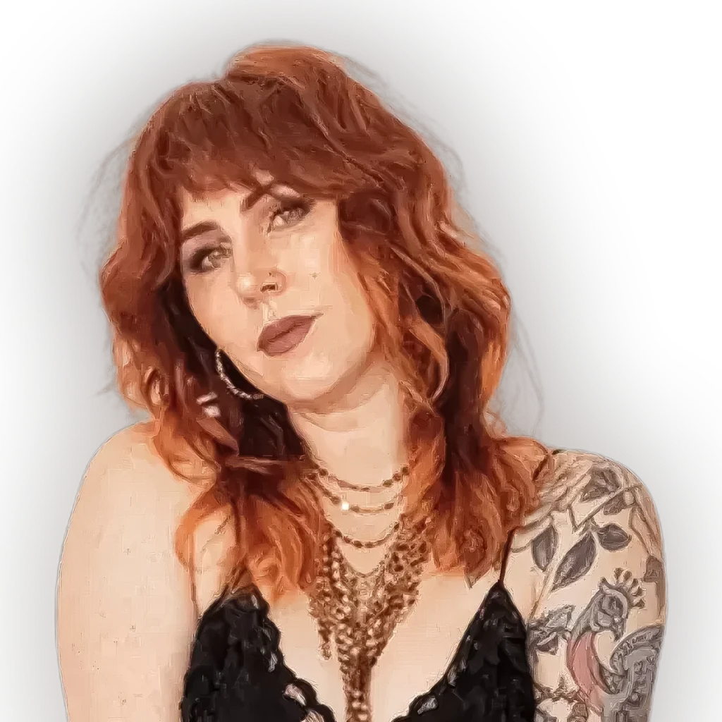 Portrait of Christine Evans, Hanzo artist