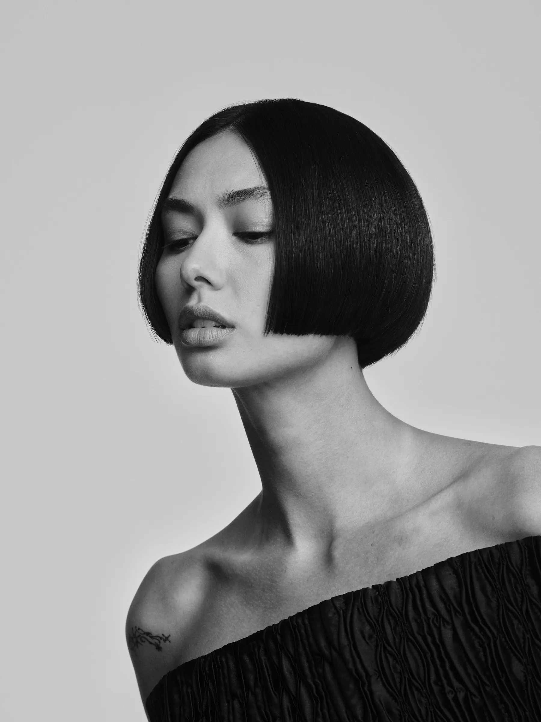Precise bob haircut