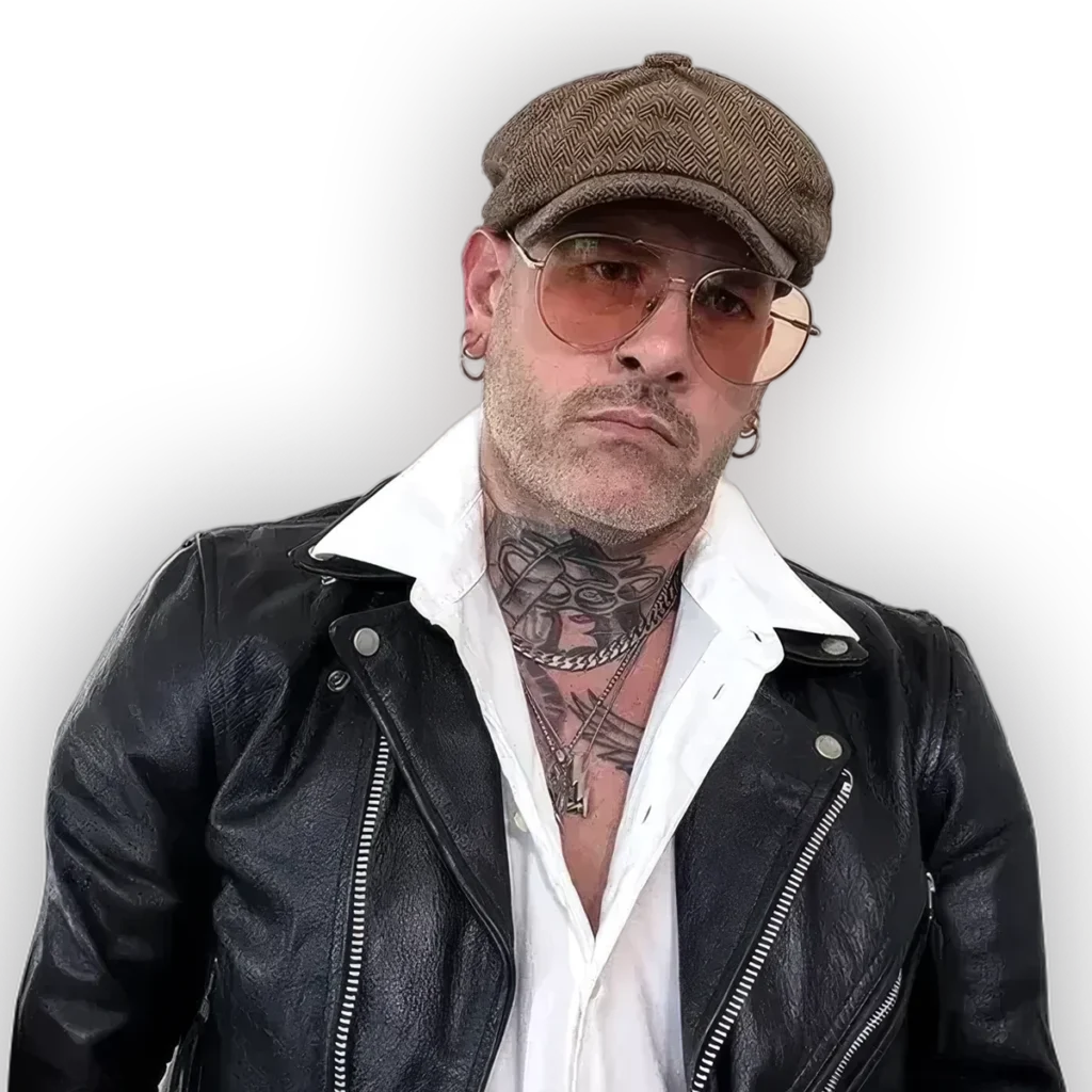 Portrait of Jason Bonner, Hanzo artist