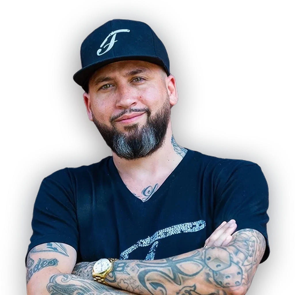 Portrait of Rory Sevajian, Hanzo artist