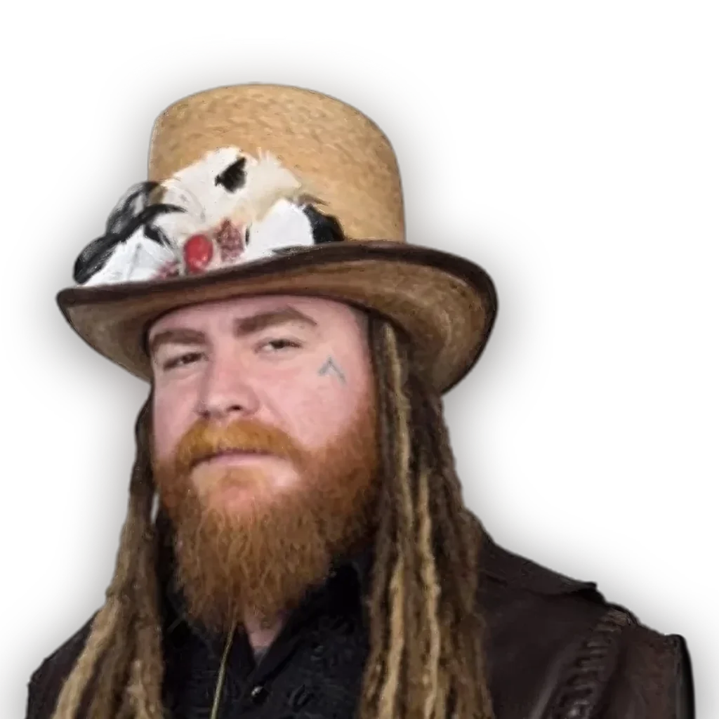 Portrait of Roy Jay White, Hanzo artist