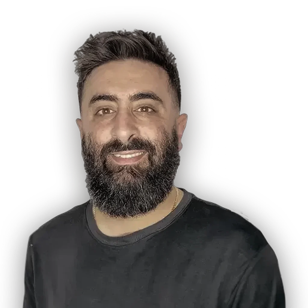 Portrait of Theo Challouf, Hanzo artist