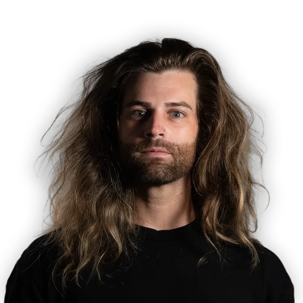 Portrait of Trevor Moots, Hanzo artist